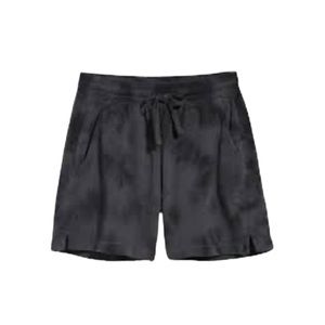 Old Navy Gray Black Tie Dye High Waisted lounge Shorts With Pockets